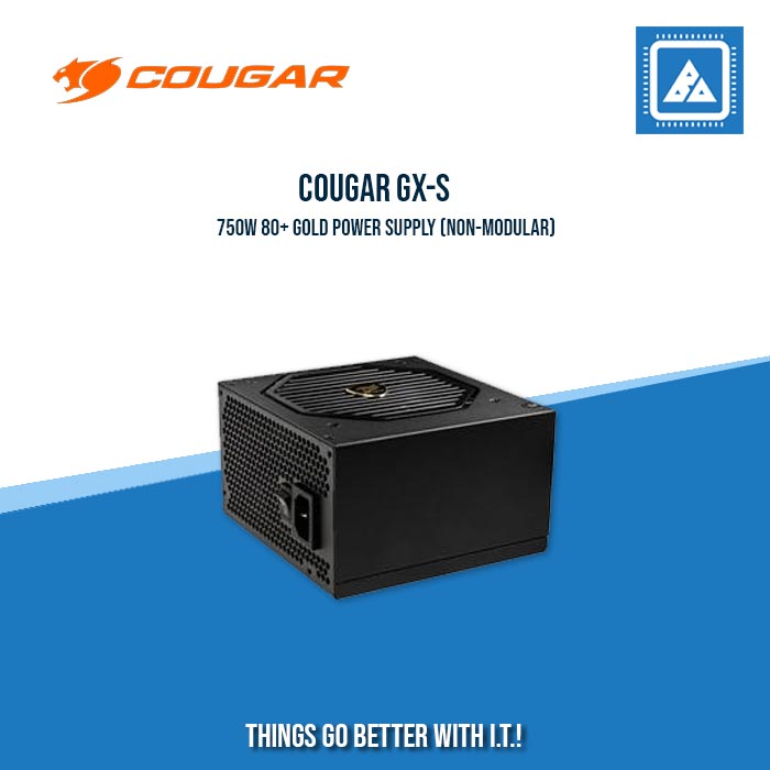 COUGAR PSU GX-S 80 PLUS GOLD / 650W | 750W / FIXED OUTPUT CABLE COUGAR PSU GX-S 80 PLUS GOLD / 650W | 750W / FIXED OUTPUT CABLE